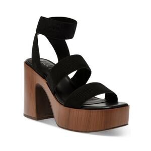 WILD PAIR Womens ‘Scarlitt’ Ankle Strap Platform Sandals Pumps / NEW / Size 10